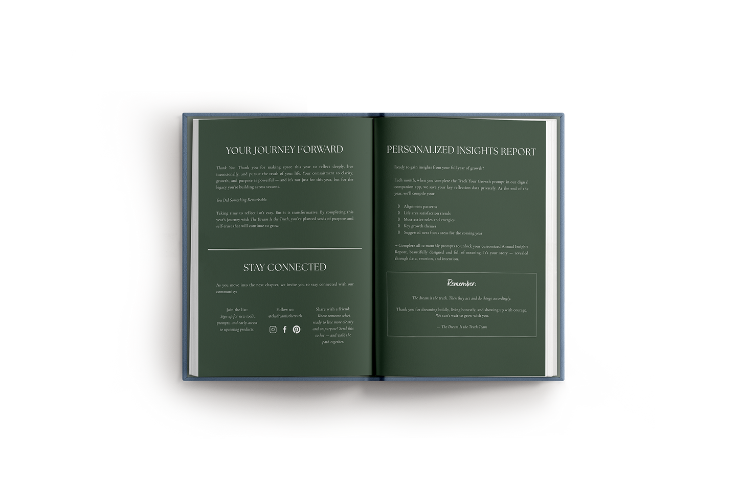 The Dream Is the Truth Guided Journal